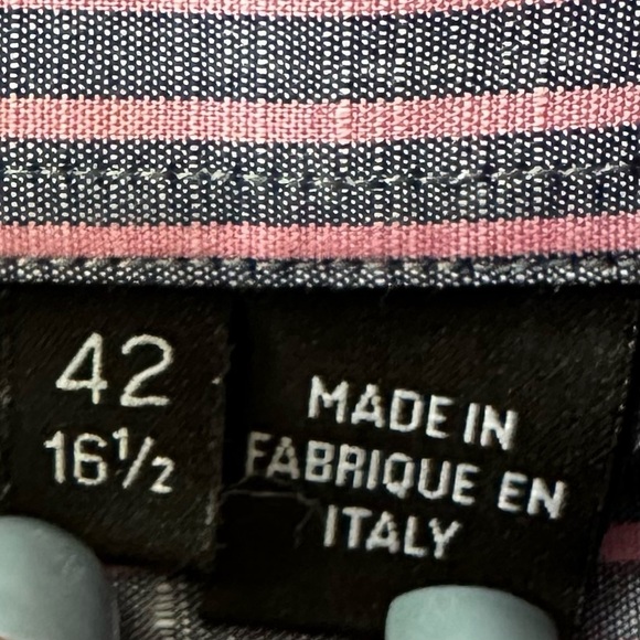 Boss Slim Fit Stripe Shirt - Picture 8 of 10